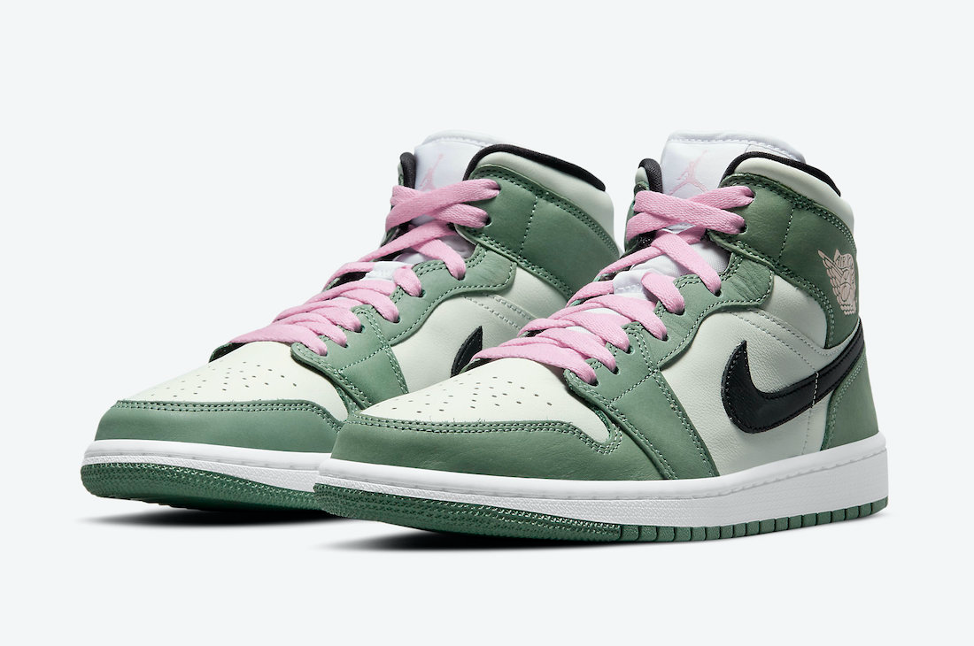 Wmns Air Jordan 1 Mid SE 'Dutch Green'