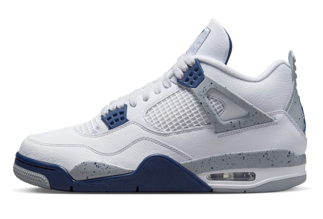 Jordan 4 Retro White Midnight Navy